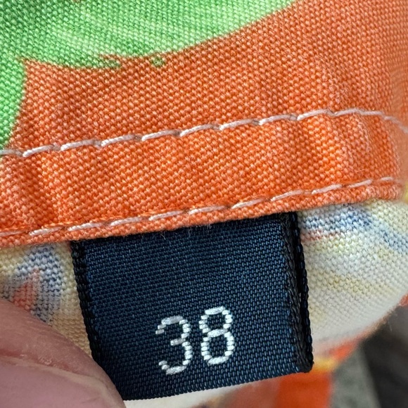 Polo Ralph Lauren New York Men's Size 38 Board Shorts Orange Hawaiian Floral - Picture 3 of 7